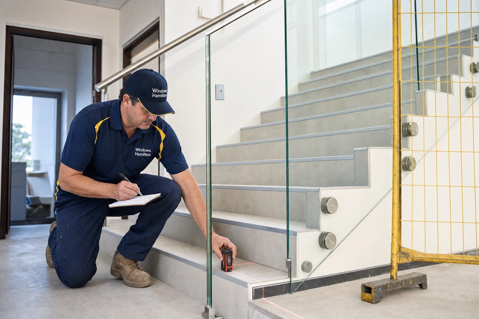 Glass Coordination for Stair Projects project planning
