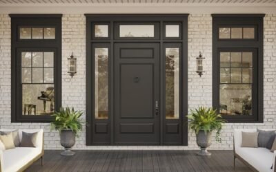 Design Concepts for Front Doors with Sidelights & Transoms