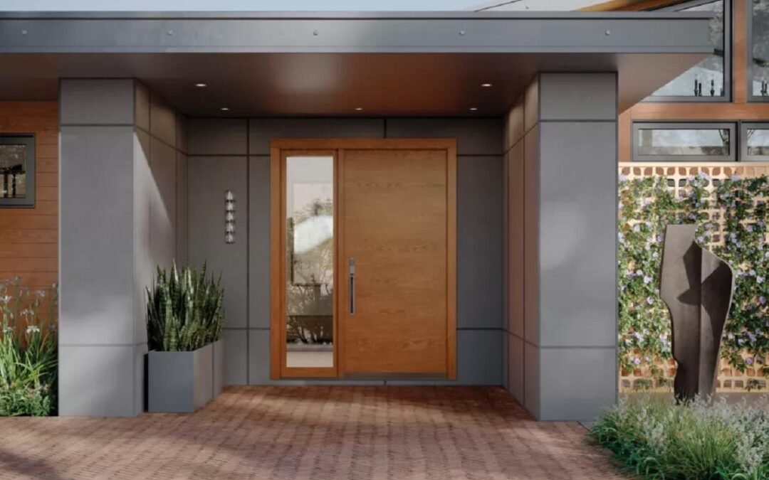 4 Options for Customized Modern Front Doors